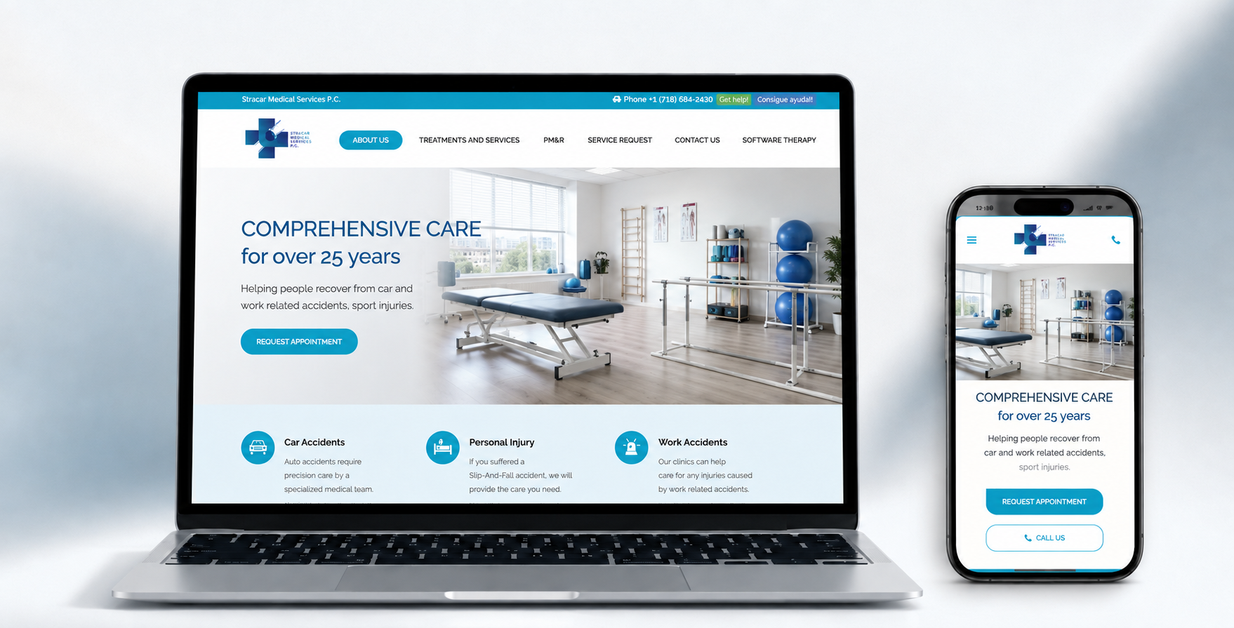 1,300 inquiries + 450 new patients